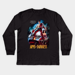 army of darkness Kids Long Sleeve T-Shirt